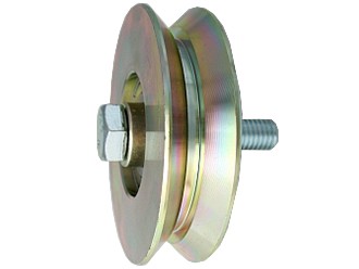 Rolka bramowa JEZDNA METALOWA fi89 NA KĄTOWNIK - RJK-89-22