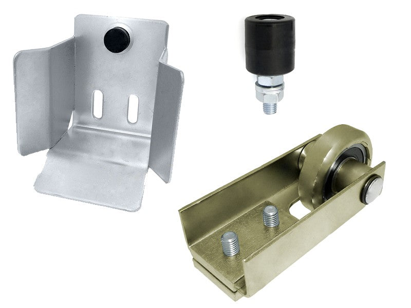 Wózki i rolki do bram przesuwnych - ZESTAW (PROFIL 80x80x5mm) - ZW80TM