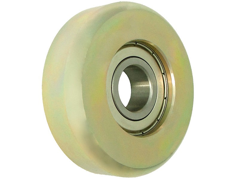 Rolka do wózka bramowego 78,5mm ocynkowana z łożyskiem - R-78,5-M