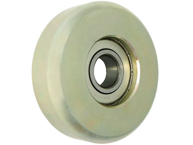 Rolka do wózka bramowego 91mm ocynkowana z łożyskiem - R-91-M