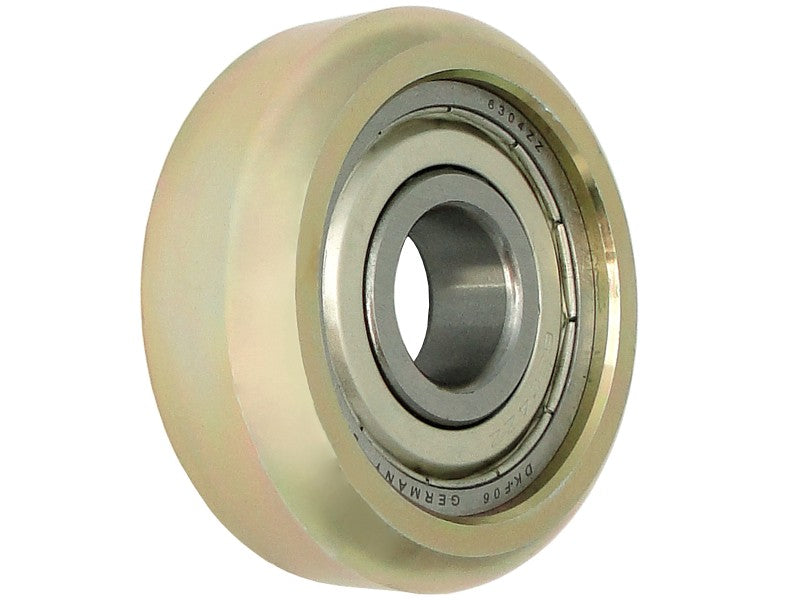 Rolka do wózka bramowego 71mm ocynkowana z łożyskiem - R-71-M