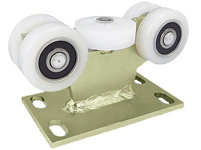 Wózek do bramy - 5 rolkowy, stały (PROFIL 40x40x2mm) - 5T-40