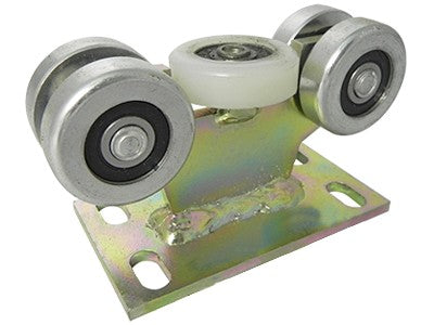 Wózek do bramy - 5 rolkowy, stały (PROFIL 40x40x2mm) - 5M-40