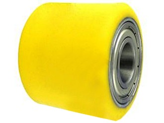 Rolka wózka paletowego aluminiowo-poliuretanowa 80x50mm - RAP-80-50