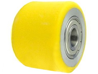 Rolka wózka paletowego aluminiowo-poliuretanowa 80x60mm - RAP-80-60