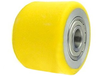 Rolka wózka paletowego aluminiowo-poliuretanowa 80x70mm - RAP-80-70
