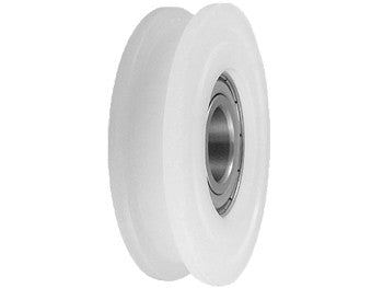 Rolka 56mm tworzywowa profilowana z łożyskiem - C56/7Ł/15