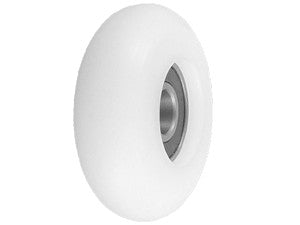 Rolka 50mm tworzywowa zaokrąglona do bramy - RC-50-16/10