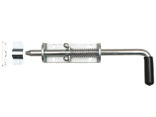 RYGIEL mały 220x12 ze sprężyną do bramy furtki Zasuwa - 64.066