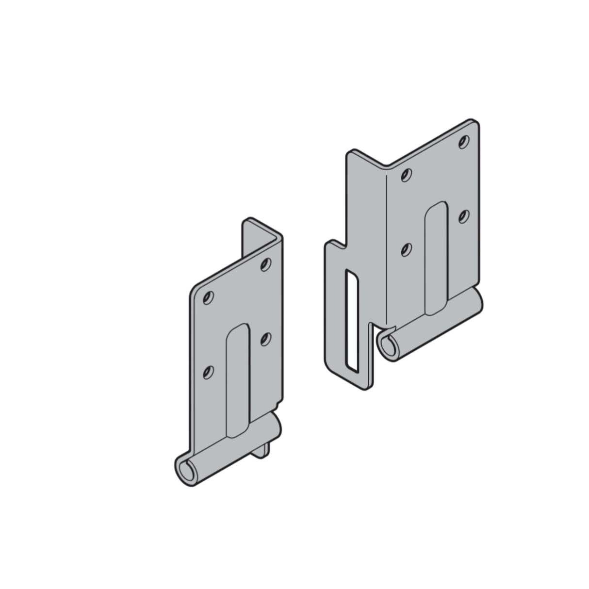 Część nakładana do prowadzenia Z lewa bramy garażowej Hormann - 3094862