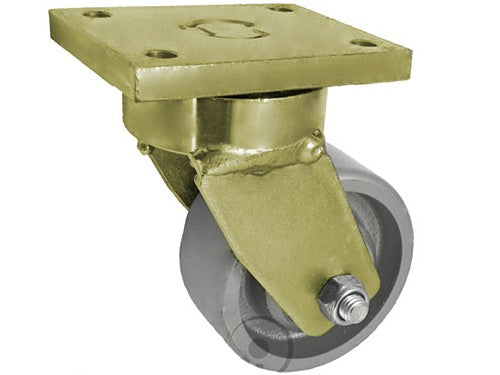 Koło ŻELIWNE fi 100mm SKRĘTNE - 12Z