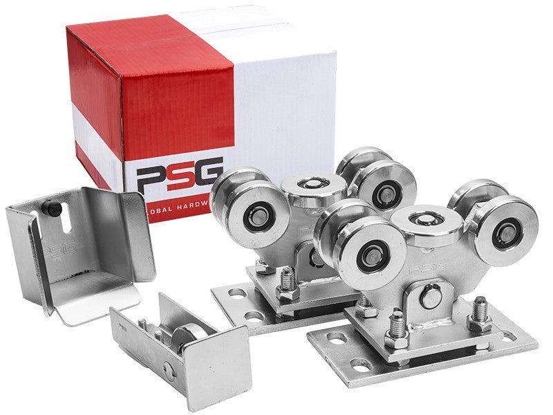 Wózki i rolki do bramy przesuwnej na profil 80x80 - ZESTAW - 60.00E.80