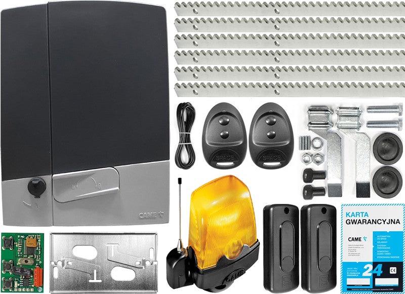 NAPĘD do bramy przesuwnej 400kg CAME BXV 4 SAFE - ZESTAW