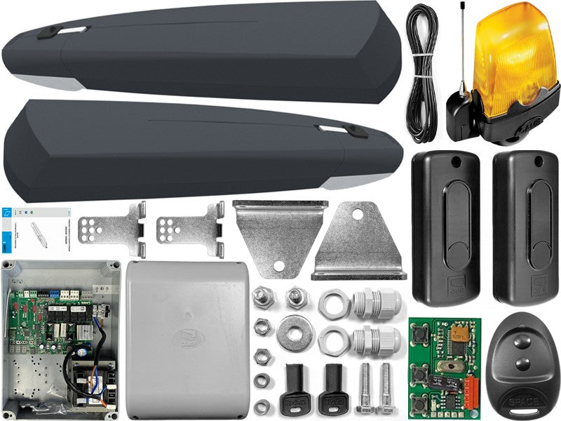 NAPĘD bramy wjazdowej do 2,5m CAME AXI 25 SAFE + Lampa