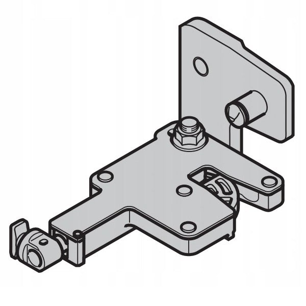 Rygiel dolny obrotowy HORMANN do bramy N80 PRAWY - 1037314