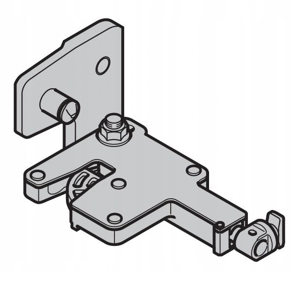 Rygiel dolny obrotowy HORMANN do bramy N80 LEWY - 1037313