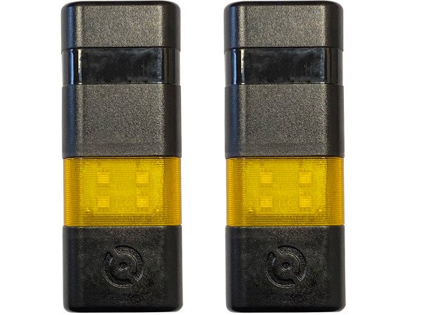 Fotokomórki do bramy PFA 12-24V pomarańczowe światło - komplet 2szt