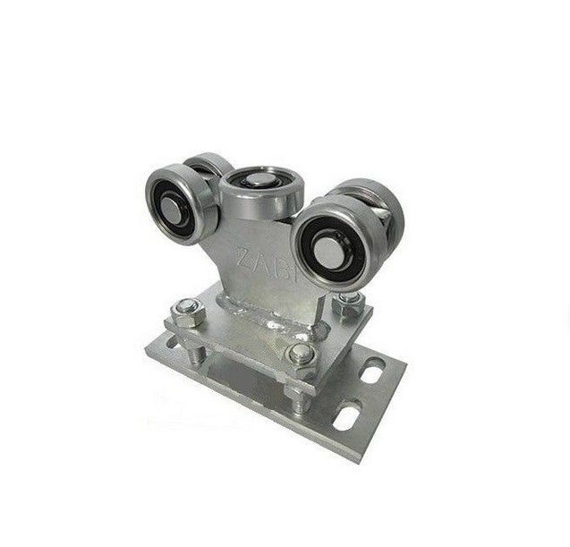 Wózek do bramy - 5 rolkowy, stały (PROFIL 50x50x3mm) - R-5MM-50