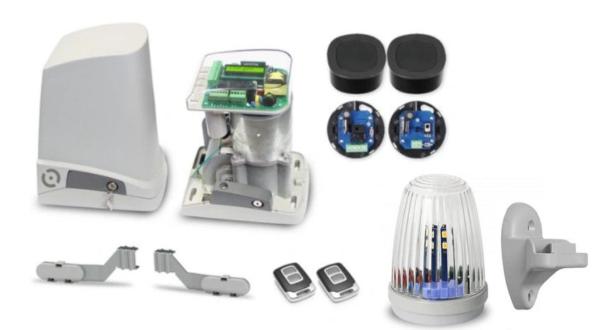 Napęd do bramy przesuwnej Proxima P1000 + LAMPA + POA - ZESTAW