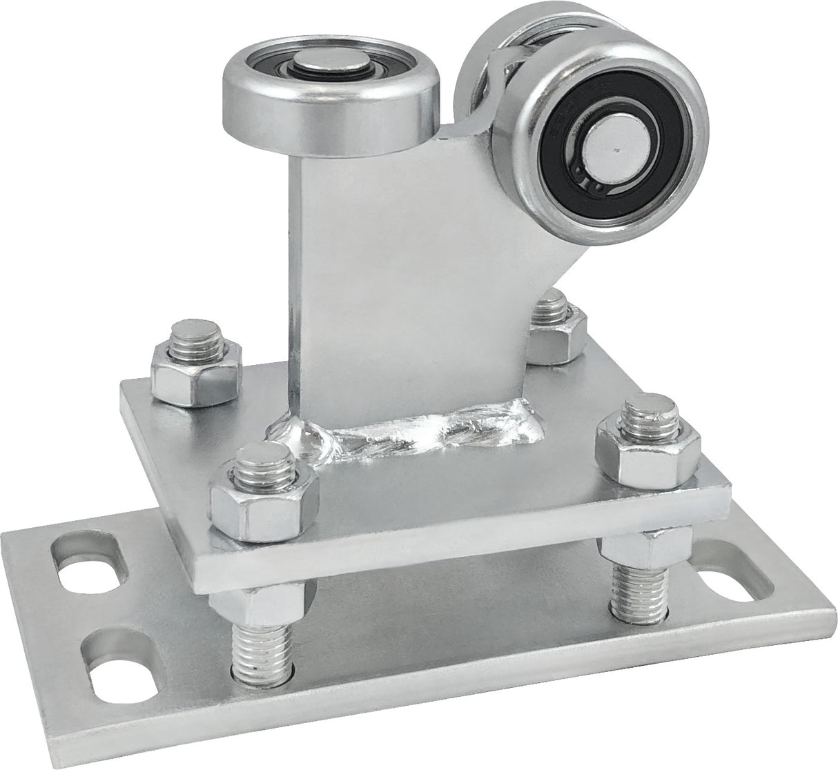 Wózek do bramy - 3 rolkowy, stały (PROFIL 50x50x3mm) - R-3MM-50