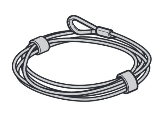 Linka Stalowa 3 mm Prowadzenie N Hormann - 3064375