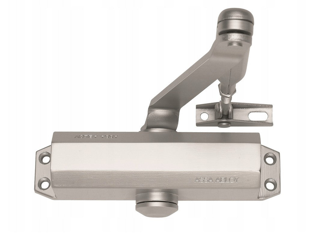 Samozamykacz Assa Abloy DC110 srebrny do drzwi 80kg - DC110-EV1