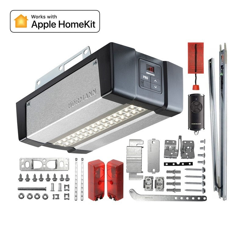 NAPĘD HORMANN SupraMatic P4 do bramy garażowej + szyna M + fotokomórki + Sterownik Apple HomeKit