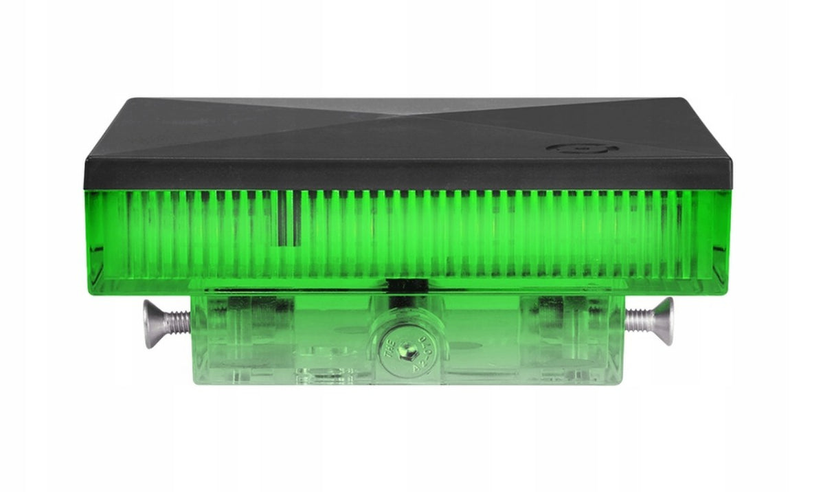 Lampa SŁUPKOWA SEMAFOR 12-24V AC/DC zielona/czerwona