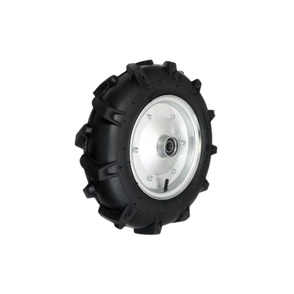 Koło pompowane fi 450mm do taczki, wózka solidne kółko z gumową oponą i dętką - 400X10TRŁ/25