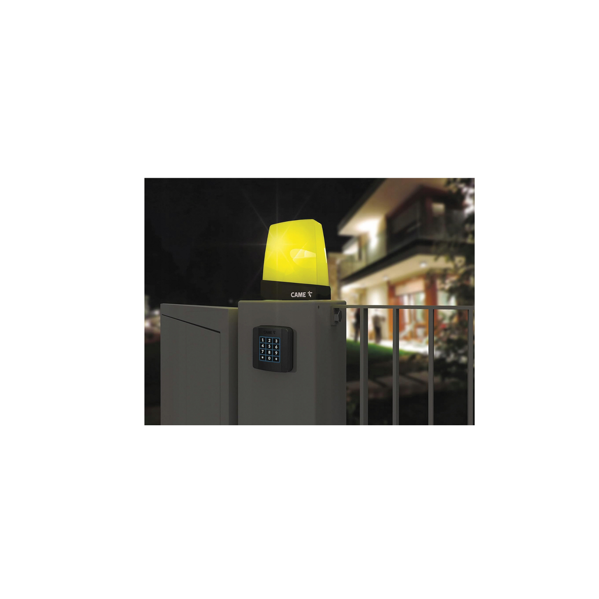 Lampa ostrzegawcza CAME KRX żółta 24/230V, KRX1FXSY