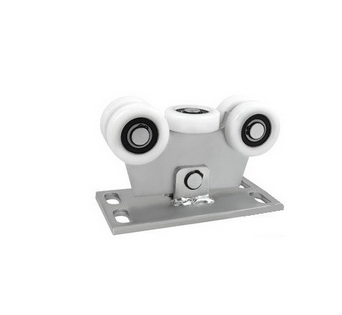 Wózek do bramy - 5 rolkowy, wahliwy (PROFIL 80x80x4mm) - W-5T-80/4