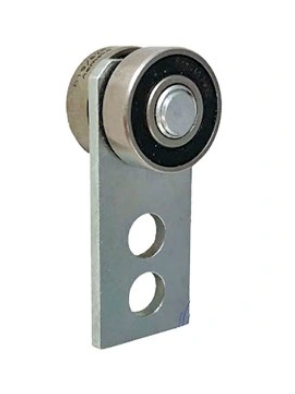 Zestaw do drzwi przesuwnych bramy samonośnej z rolkami profil 20x20 + 2 wózki P-2M-20