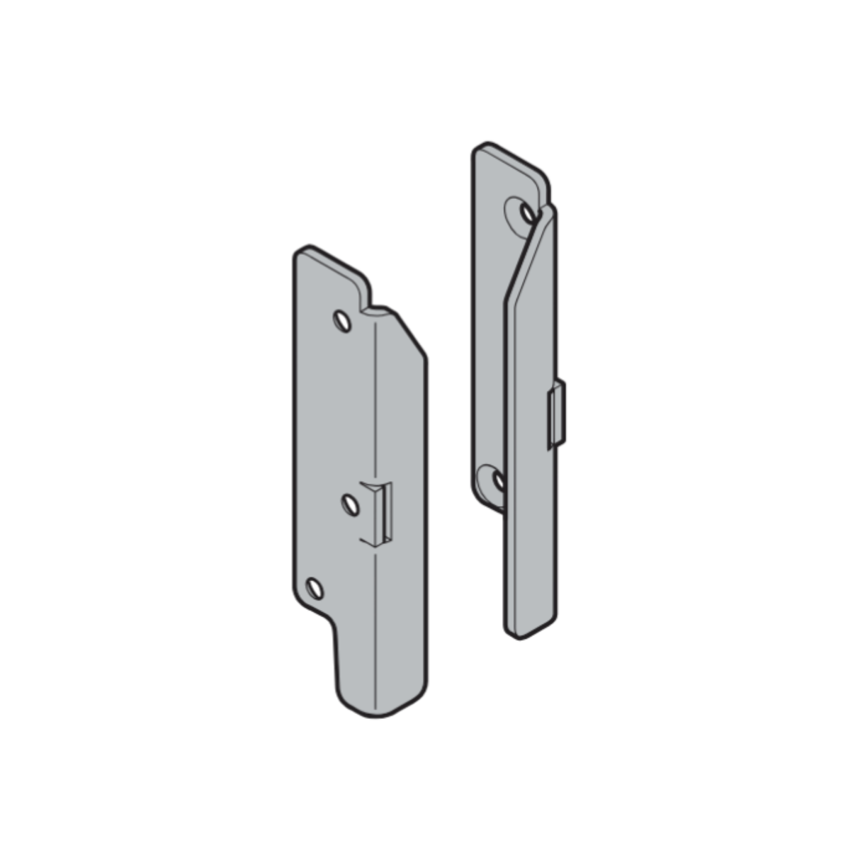 Kątownik podporowy RC2 prawy do bramy garażowej Hormann - 3097224