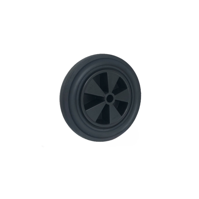 Koło tworzywowo-gumowe fi 300 mm ciche, nośne, do sprzętu transportowego i regałów 100T