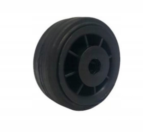 Koło tworzywowo-gumowe fi 80 mm ciche, nośne, do sprzętu transportowego i regałów 9T