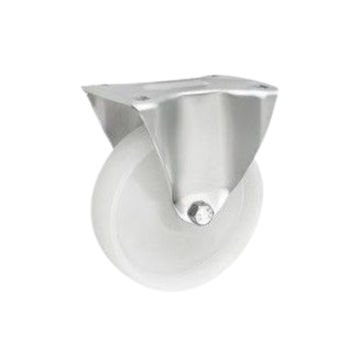 Koło poliamidowe fi 150mm w obudowie stałej do wózków i maszyn - 73B9