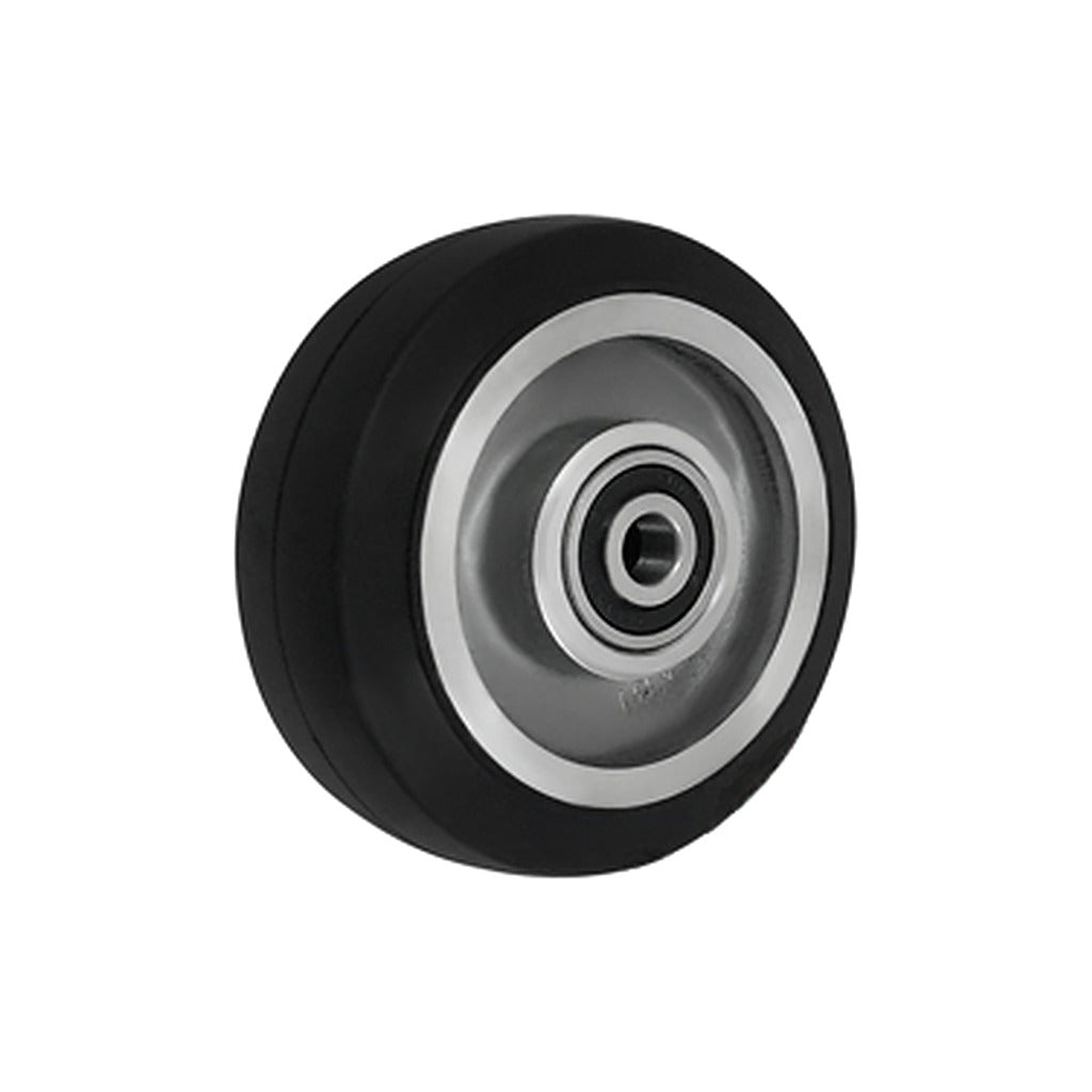 Koło aluminiowo-gumowe 100 mm otwór 10 mm A10GL