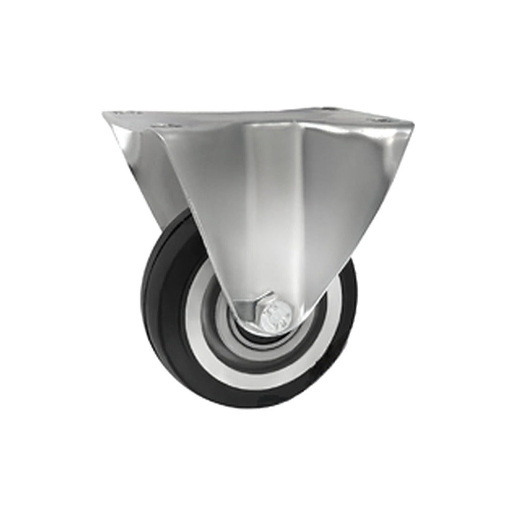 Koło aluminiowo-gumowe 80 mm w obudowie stałej A4G