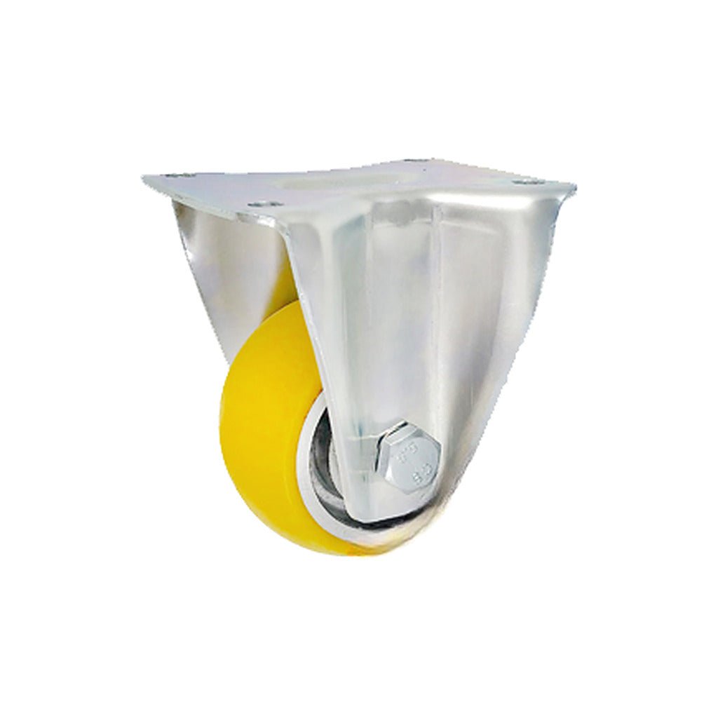 Koło aluminiowo-poliuretanowe 80 mm w obudowie stałej A4PRW