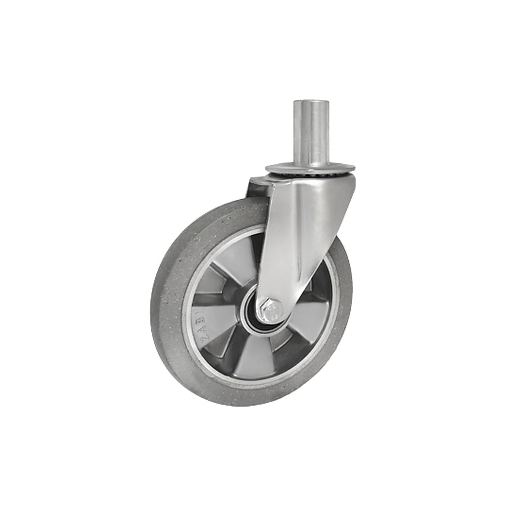 Koło aluminiowo-gumowe 200 mm w obudowie z trzpieniem ø32x56 A64GS*32