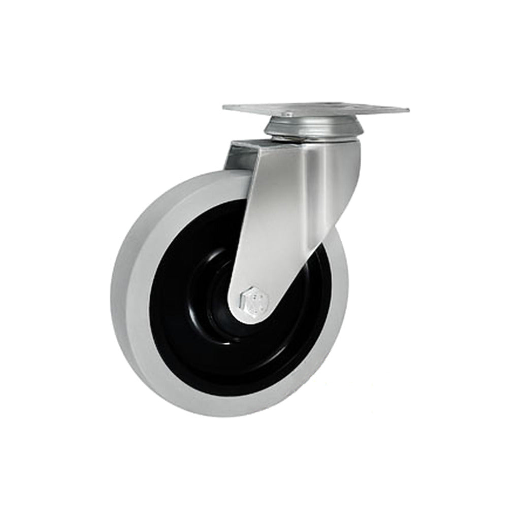 Koło meblowe 125 mm w obudowie skrętnej M22TŁ