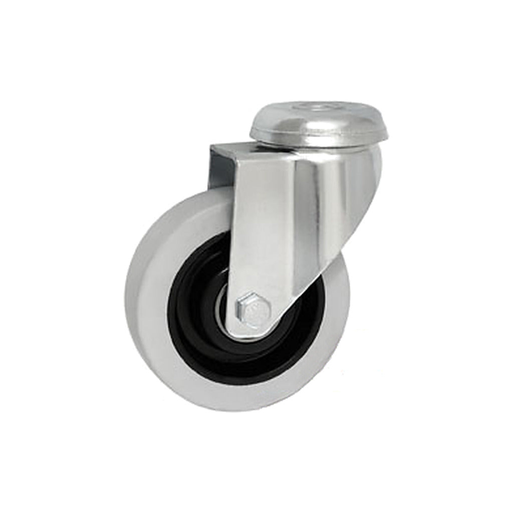 Koło meblowe 75 mm w obudowie skrętnej z otworem M77TŁ