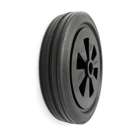 Koło tworzywowo-gumowe fi 250 mm ciche, nośne, do sprzętu transportowego i regałów 99T/20