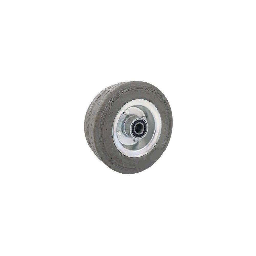 Koło transportowe fi 200mm metalowo gumowe łożysko kulkowe otwór 20mm - 60NNSŁ