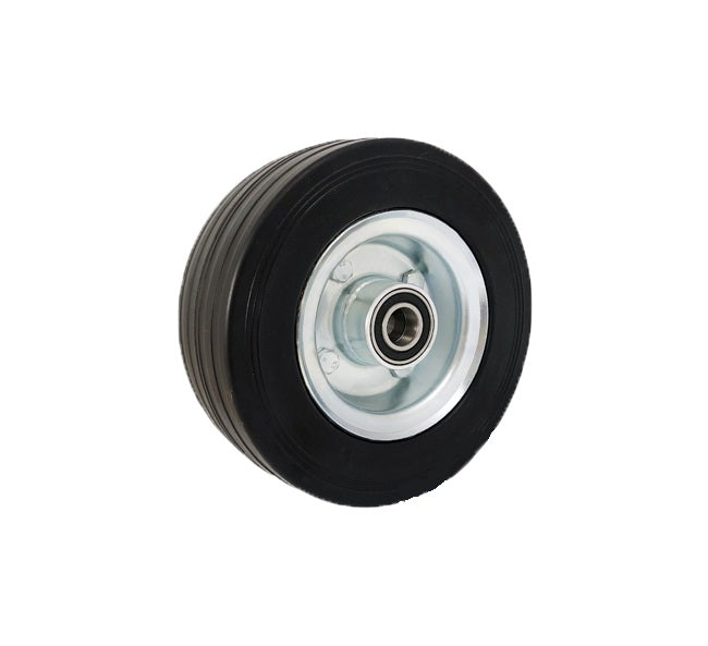 Koło transportowe fi 200mm metalowo gumowe łożysko kulkowe otwór 20mm - 60NNŁ