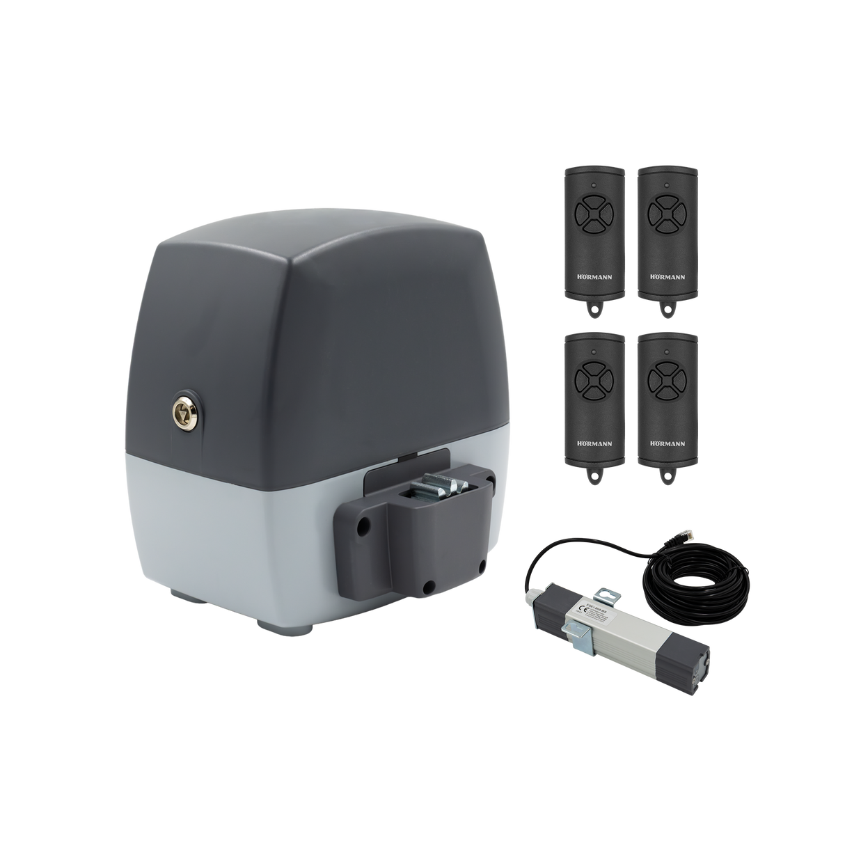 NAPĘD HORMANN LineaMatic H do bramy przesuwnej 10m 800kg + 4 piloty