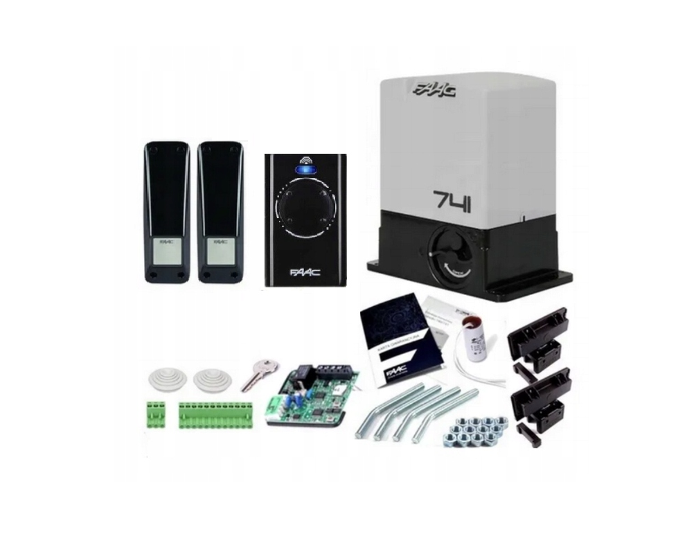 Napęd do bram przesuwnych FAAC 741 DELTA 3 900kg 15m