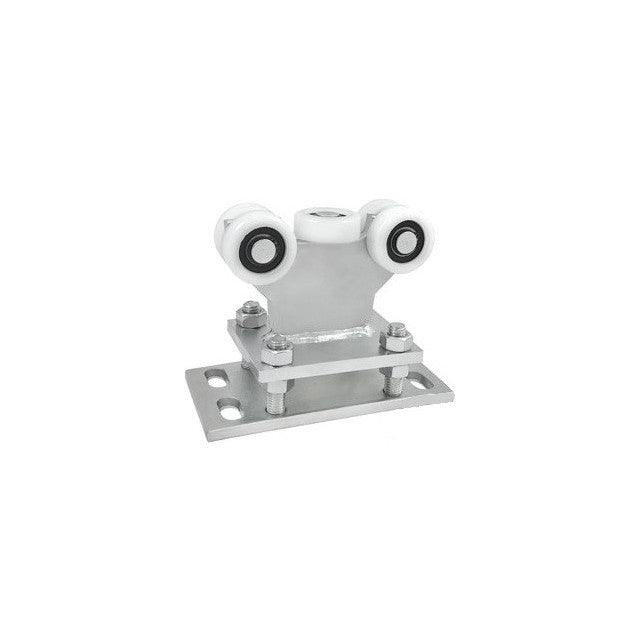 Wózek do bramy - 5 rolkowy, stały (PROFIL 60x60x3mm) - R-5T-60