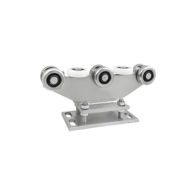 Wózek do bramy - 8 rolkowy, stały (PROFIL 70x70x4mm) - R-8M-70