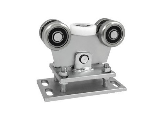 Wózek do bramy - 5 rolkowy, wahliwy (PROFIL 80x80x4mm) - WR-5M-80/4